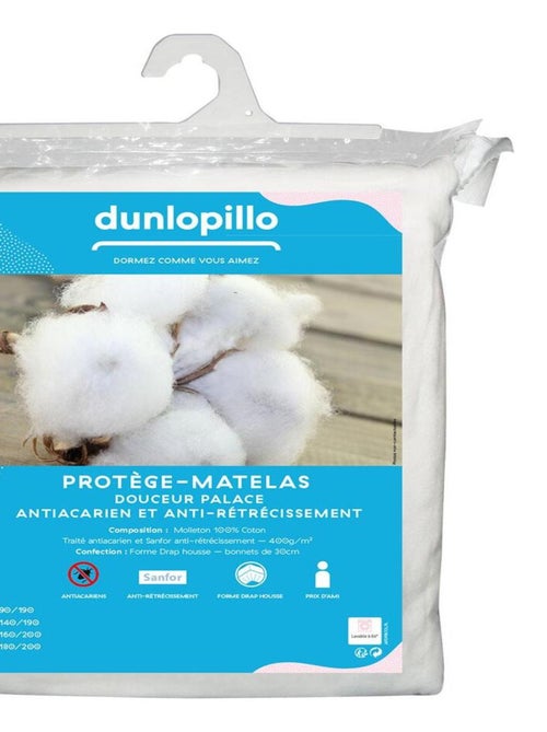 Protège Matelas Douceur Palace - DUNLOPILLO - Kiabi