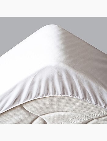 Protege matelas en coton 90 x 190 cm Elisa