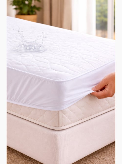 Protege matelas en coton Collection Elisa - Kiabi