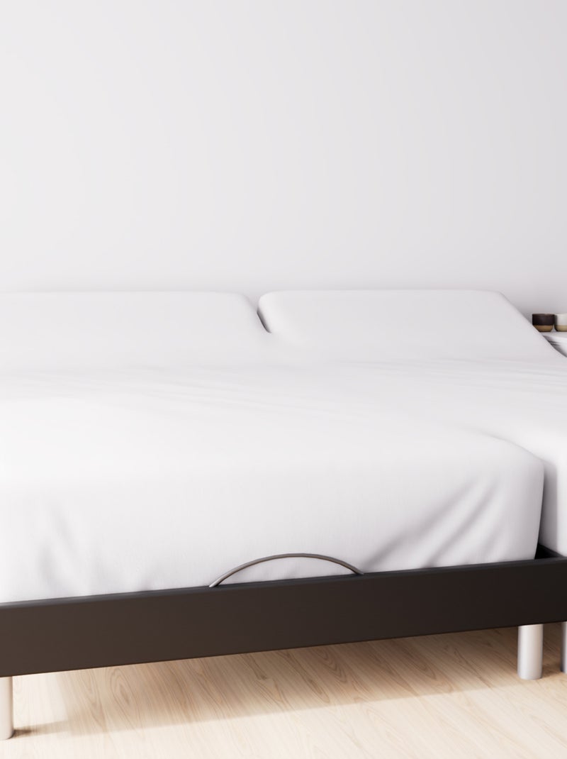 Protège matelas en coton MOLLETON, par Soleil d'ocre Blanc - Kiabi