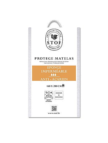 Protège-matelas en éponge imperméable