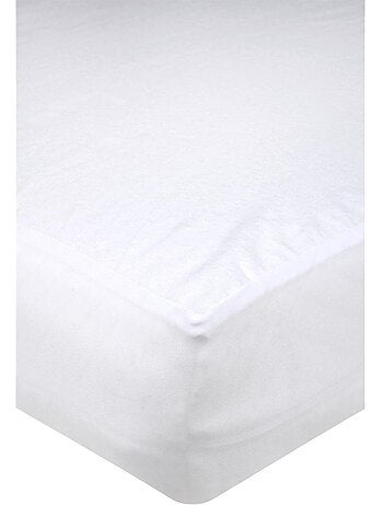 Protege matelas en molleton 90 x 190 cm Carlyne