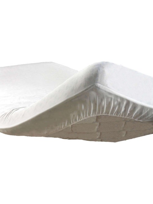 Protège matelas en molleton finition PVC anti acarien - Kiabi