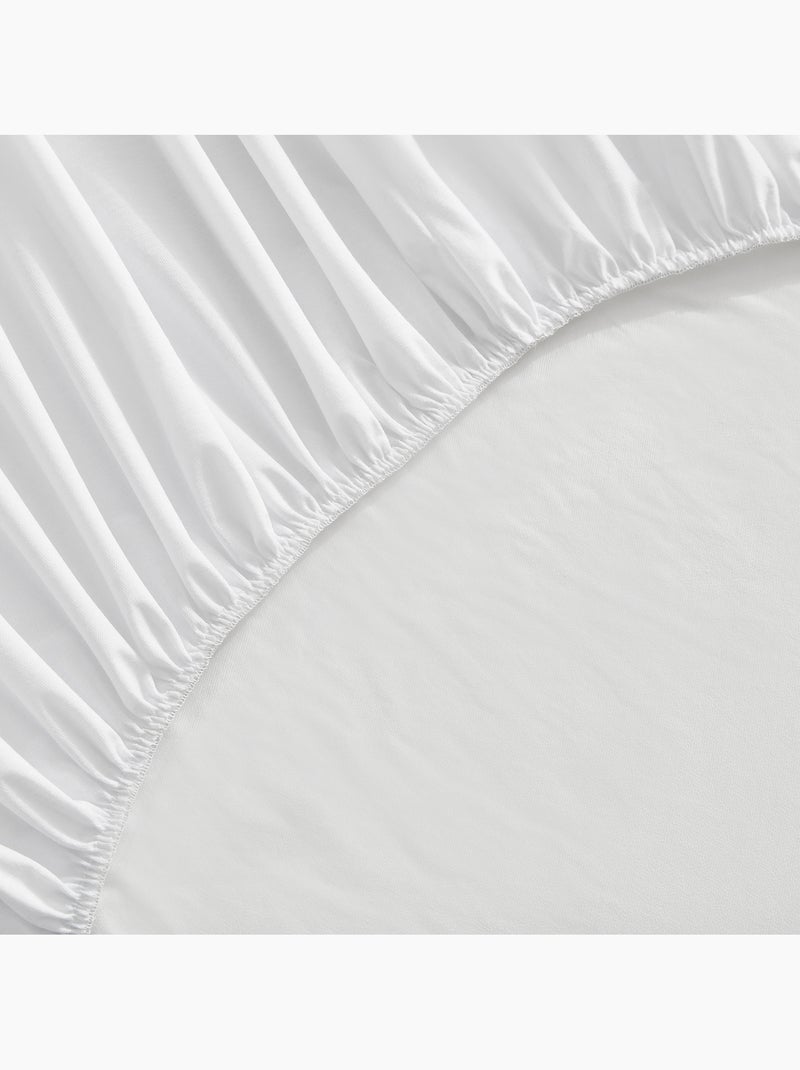 Protège-matelas en Tencel , Imperméable et Respirant pour Matelas jusqu'à 38cm Blanc - Kiabi