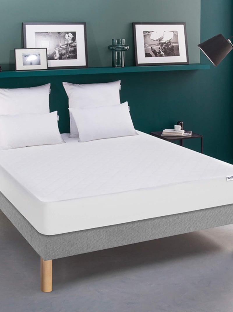 Protège matelas grand confort absorbant Blanc - Kiabi