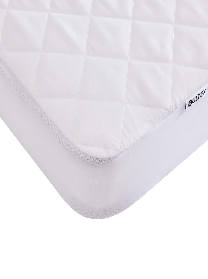 Protège matelas grand confort imperméable - Bultex Blanc - Kiabi