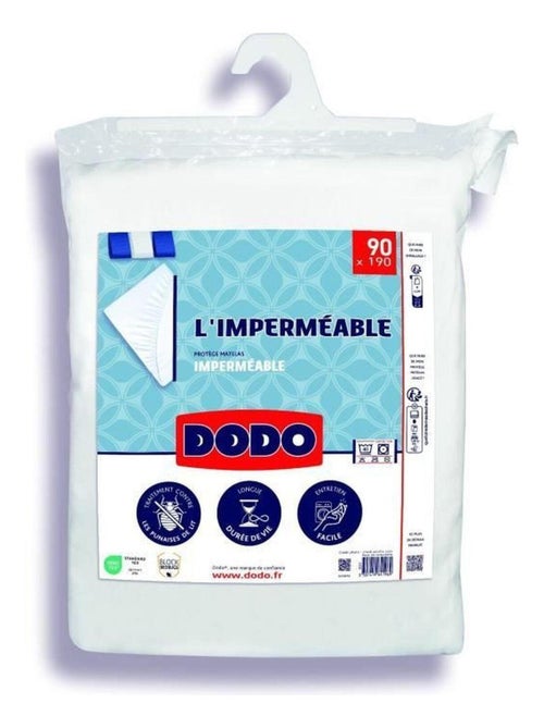 Protège matelas imperméable - 90 x 190 cm - - Dodo - Kiabi