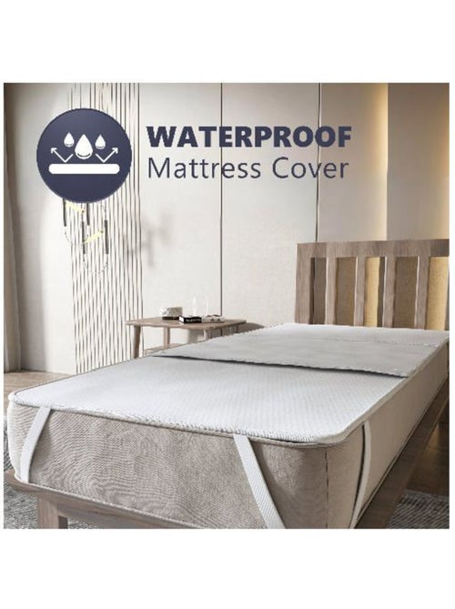 Protège-matelas imperméable - Lot de 3 alèses amovibles à clips - The White Stone - Kiabi Protège-matelas imperméable - Lot de 3 alèses amovibles à clips - The White Stone - Kiabi