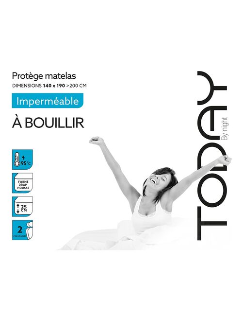 Protège matelas imperméable A BOUILLIR - Kiabi