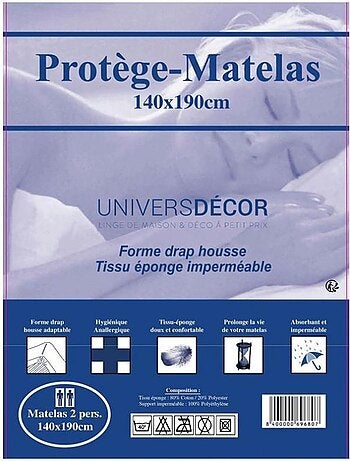 Dodo - Alèse - Protège Matelas Imperméable Et Anti-acariens 90x190 Cm à  Prix Carrefour