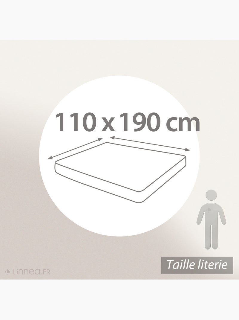 Protège matelas imperméable ANTONY Bonnet de 23 cm Blanc - Kiabi