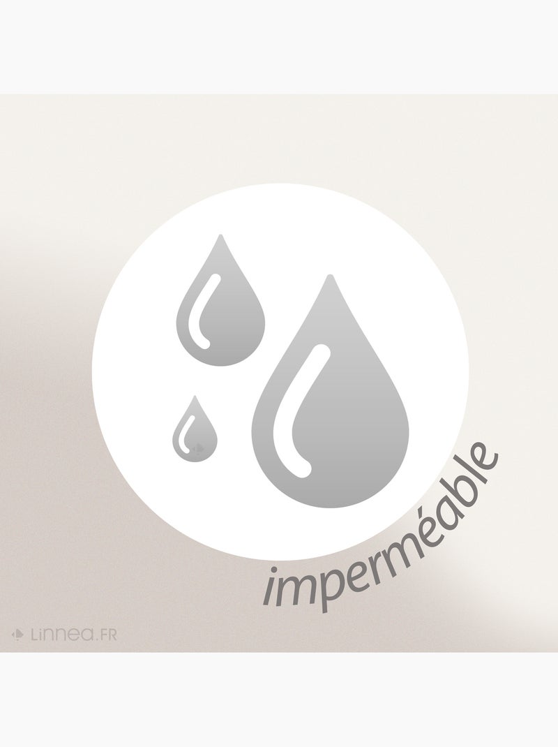 Protège matelas imperméable ANTONY Bonnet de 40 cm Blanc - Kiabi