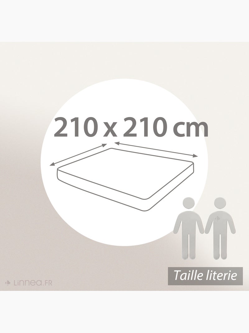 Protège matelas imperméable ANTONY Bonnet de 40 cm Blanc - Kiabi