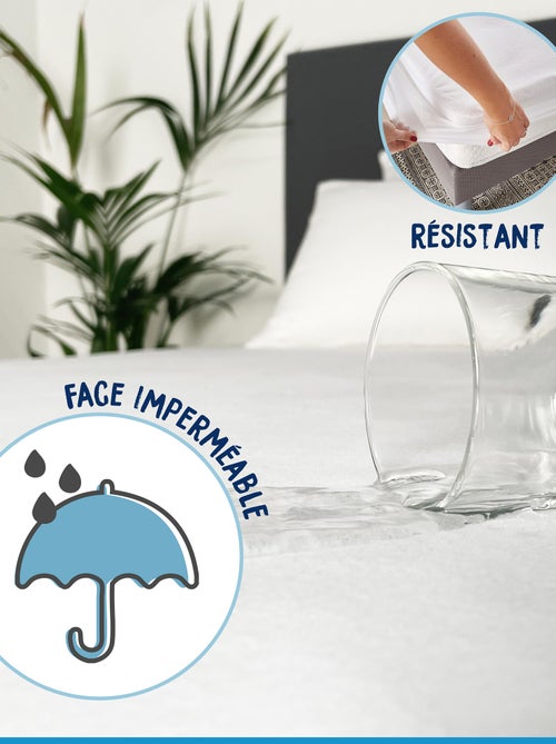 Protège matelas imperméable en éponge - Kiabi