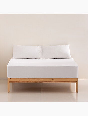 Protège-matelas imperméable en éponge pour lit bébé, 100 % coton, ajustable - Gamusi.
