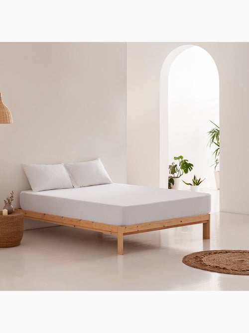 Protège-matelas imperméable en éponge pour lit bébé, 100 % coton, ajustable - Gamusi. - Kiabi