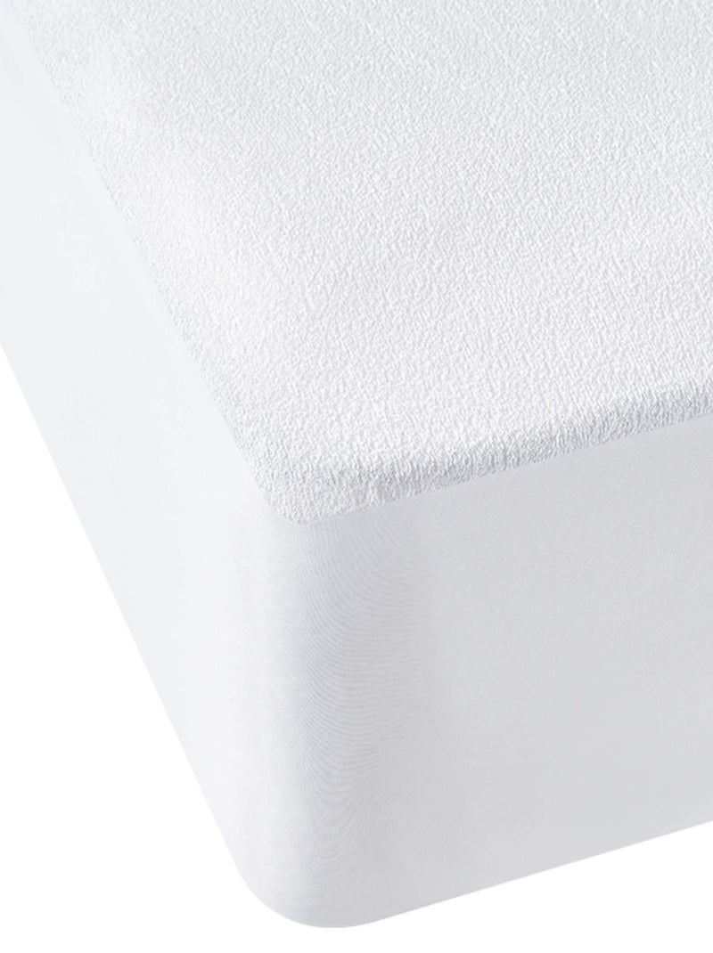 Protège matelas imperméable et respirant - Bultex Blanc - Kiabi