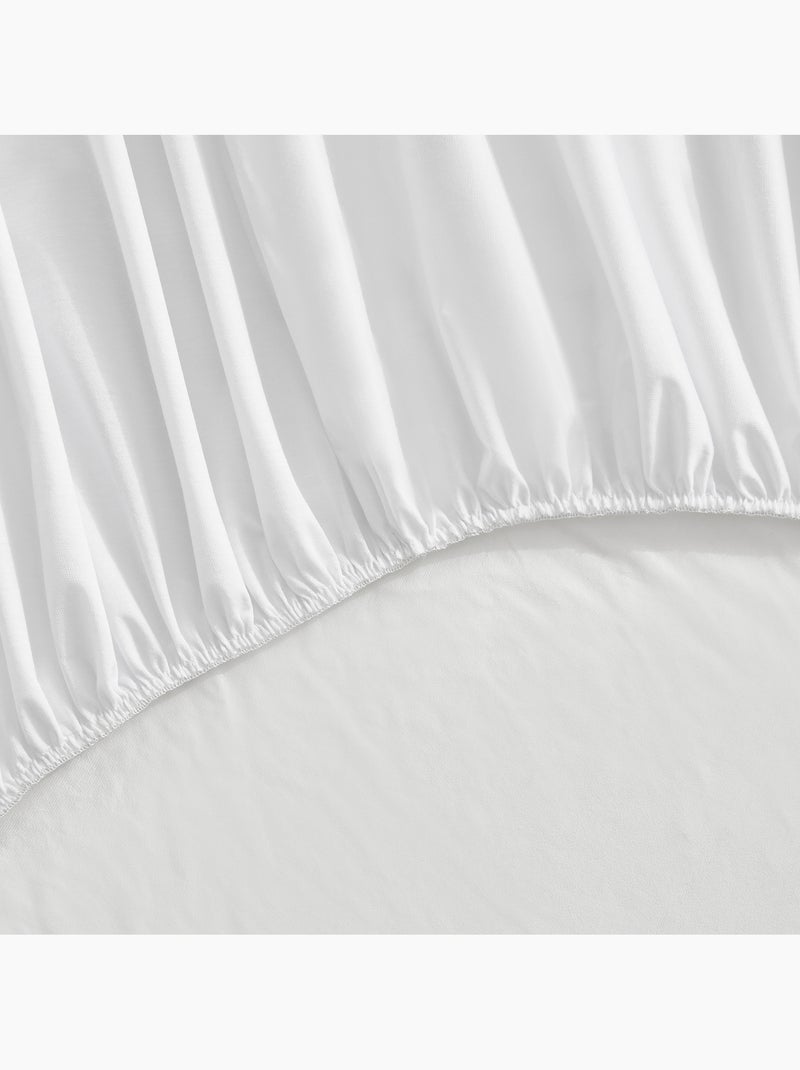 Protège-matelas Imperméable et Respirant , Tissu Tencel, Couvre 5 Côtés Blanc - Kiabi