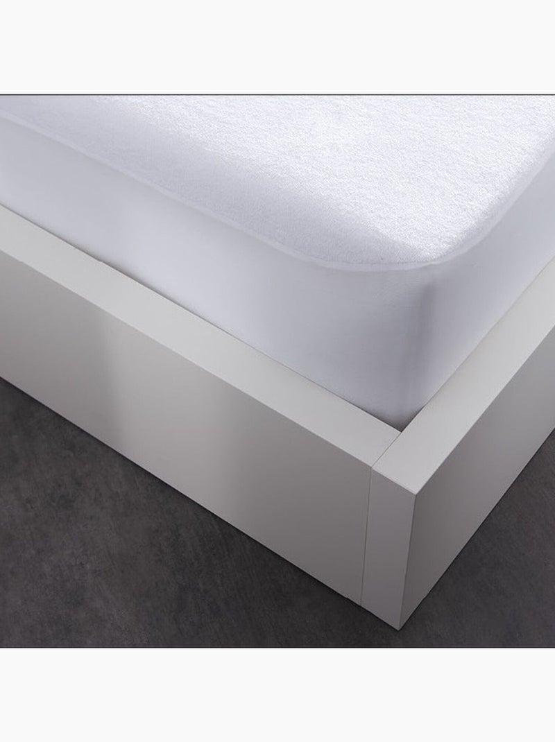 Protège matelas imperméable ÉTÉ HIVER Blanc - Kiabi