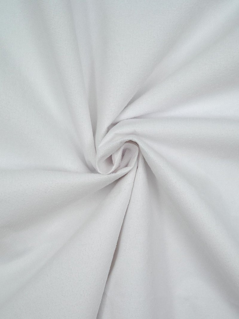 Protège matelas imperméable face éponge Blanc - Kiabi