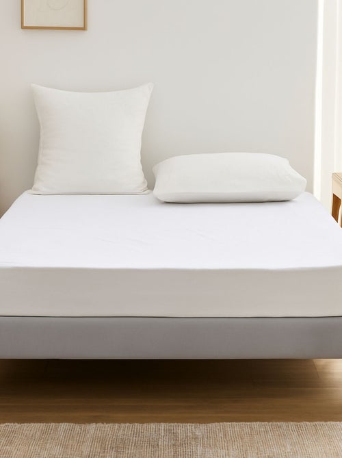 Protège matelas imperméable face éponge - Kiabi