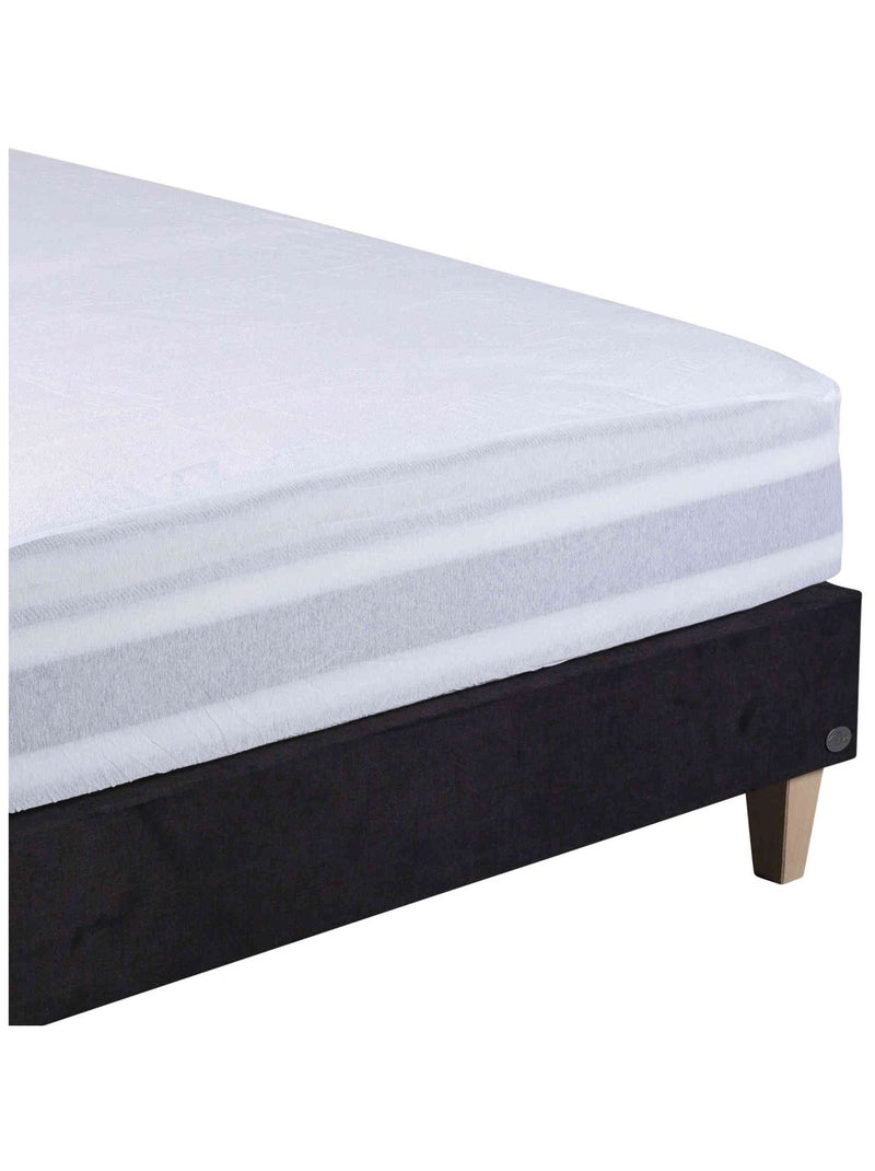 Protège matelas imperméable PALERME - Simmons Blanc - Kiabi