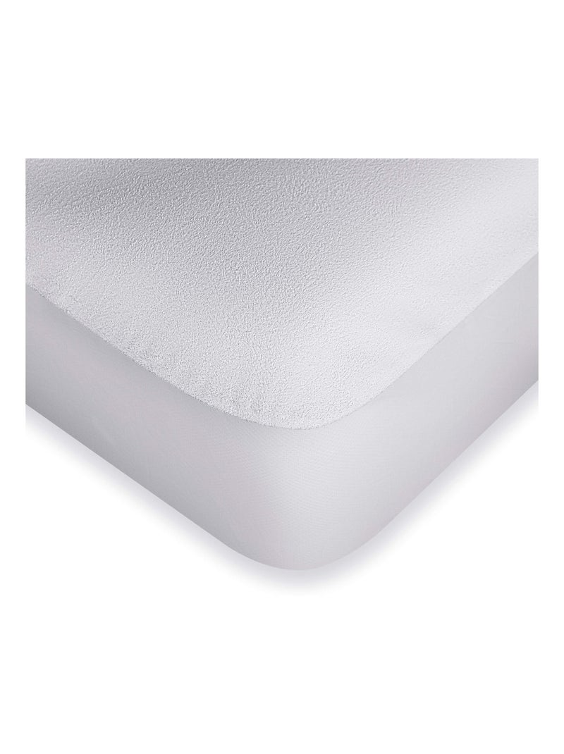 Protège matelas imperméable PALERME - Simmons Blanc - Kiabi