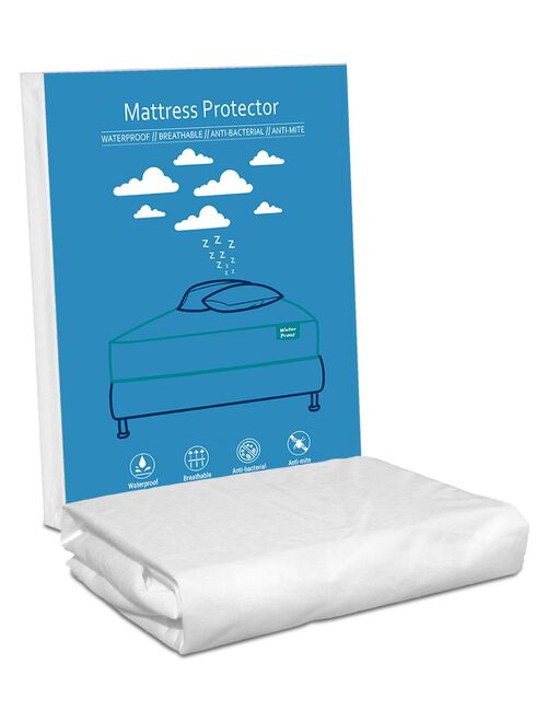 Protège matelas  , imperméable, résistant et respirant. Facile à laver Ajustable - Kiabi