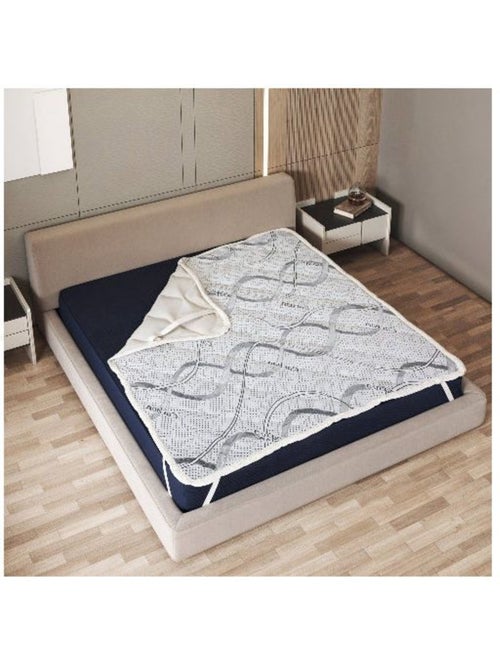 Protège-matelas matelassé - Hypoallergénique et respirant, gamme Carbon - The White Stone - Kiabi Protège-matelas matelassé - Hypoallergénique et respirant, gamme Carbon - The White Stone - Kiabi