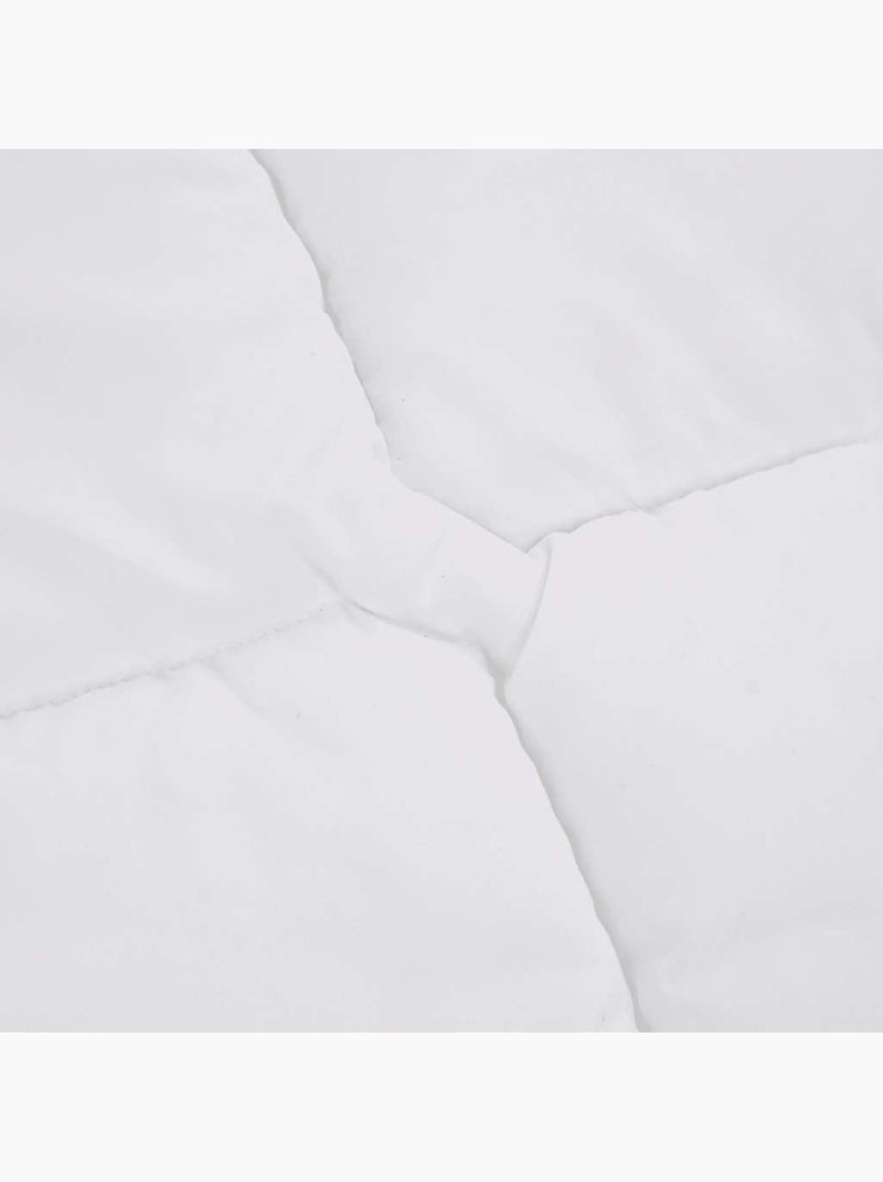 Protège-matelas matelassé à coins élastiques - vidaxl Blanc - Kiabi