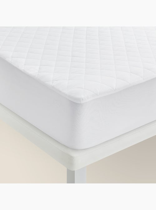 Protège-Matelas Matelassé Aloe Vera – 5 Faces, Respirant et Ajustable - Kiabi