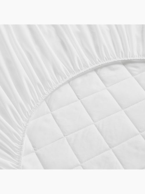 Protège-Matelas Matelassé Aloe Vera – 5 Faces, Respirant et Ajustable - Kiabi