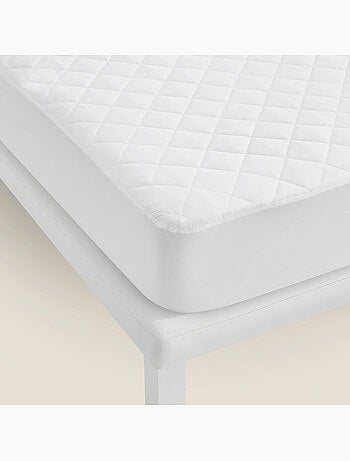 Protège-matelas Matelassé Aloe Vera , Imperméable et Respirant, Hauteur 32 cm