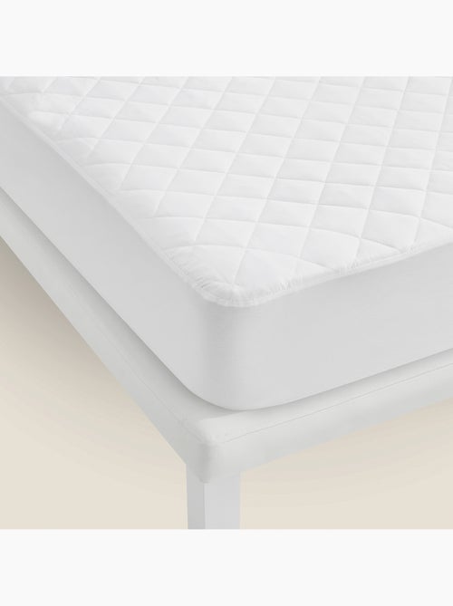 Protège-matelas Matelassé Aloe Vera , Imperméable et Respirant, Hauteur 32 cm - Kiabi
