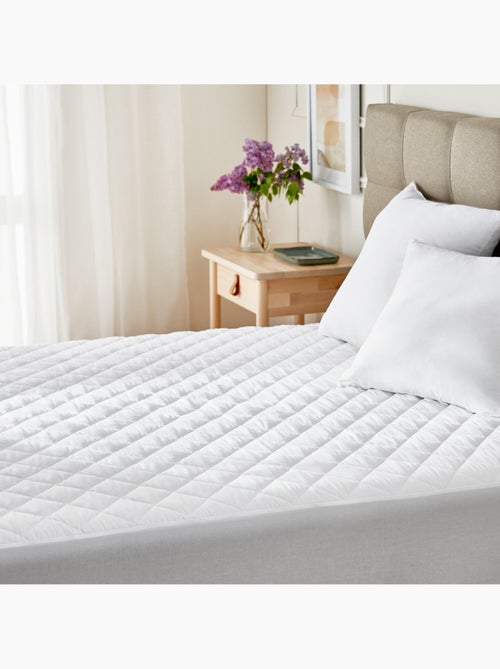 Protège-matelas Matelassé Aloe Vera , Imperméable et Respirant, Hauteur 32 cm - Kiabi