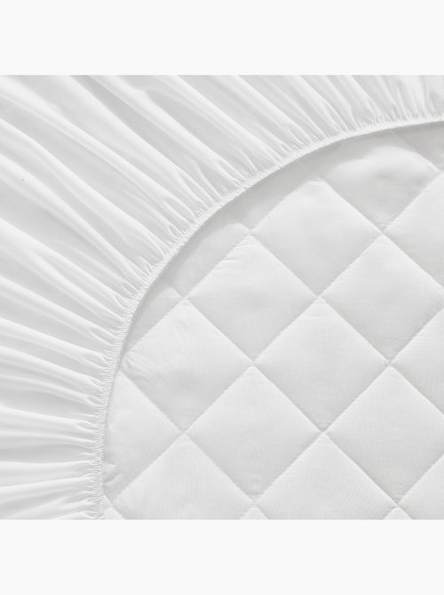 Protège-matelas Matelassé Aloe Vera , Imperméable et Respirant, Hauteur 32 cm - Kiabi