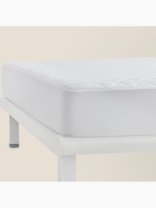 Protège-matelas Matelassé Aloe Vera , Imperméable et Respirant, Hauteur 32 cm - Kiabi