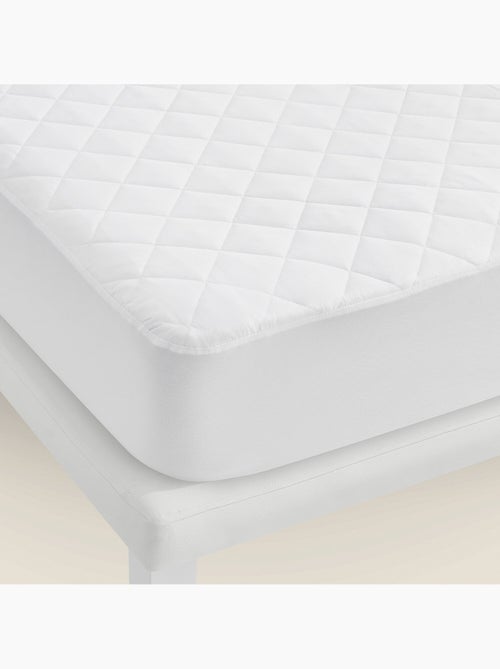 Protège-matelas Matelassé en Microfibre - Anti-acariens et Respirant (jusqu'à 32 cm) - Kiabi Protège-matelas Matelassé en Microfibre - Anti-acariens et Respirant (jusqu'à 32 cm) - Kiabi