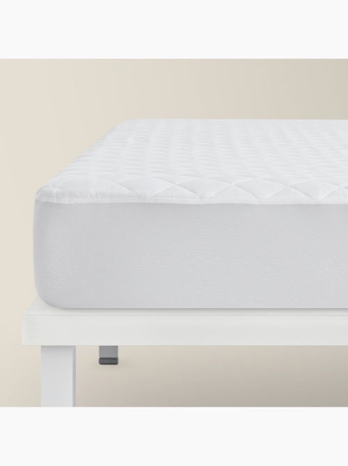 Protège-matelas Matelassé en Microfibre - Anti-acariens et Respirant (jusqu'à 32 cm) - Kiabi Protège-matelas Matelassé en Microfibre - Anti-acariens et Respirant (jusqu'à 32 cm) - Kiabi