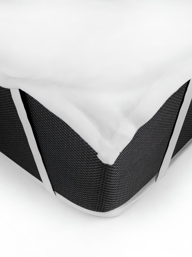 Protège matelas microfibre, par Soleil d'ocre Blanc - Kiabi