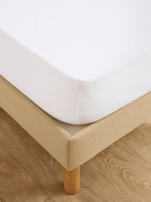 Protège matelas molleton 100% Coton Anti Acarien - Kiabi