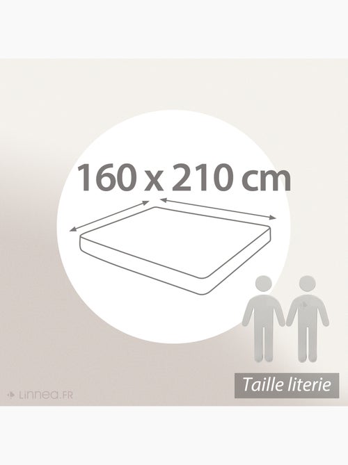 Protège matelas molleton ACHUA Bonnet de 50 cm Drap housse - Kiabi
