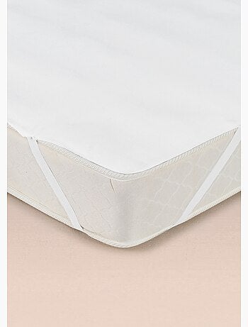 Protège-matelas molleton forme plateau