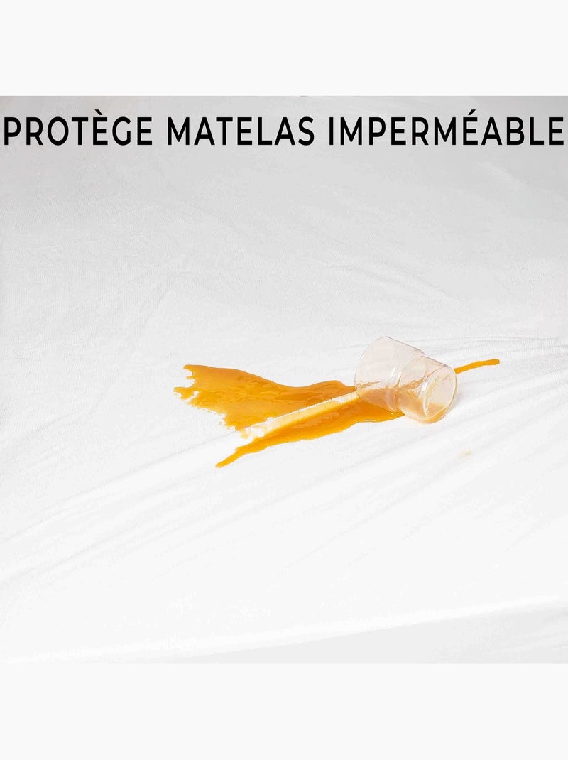 Protège Matelas Polypropylène PROMO LINGE Blanc - Kiabi