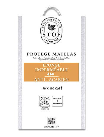 Protège-Matelas Sonia en éponge imperméable