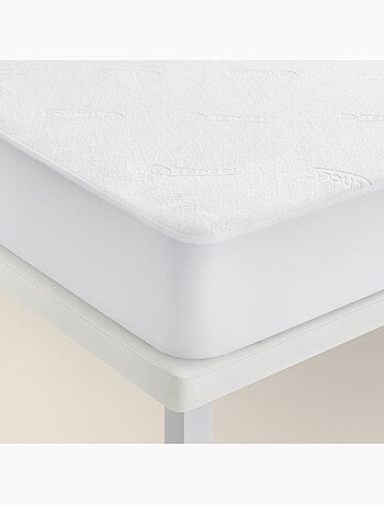 Protège-matelas Tencel Premium, Imperméable et Respirant, Ajustable jusqu'à 32 cm