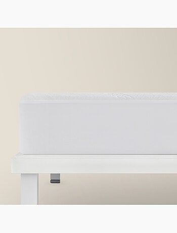 Protège-matelas Tencel Premium, Imperméable et Respirant, Ajustable jusqu'à 32 cm