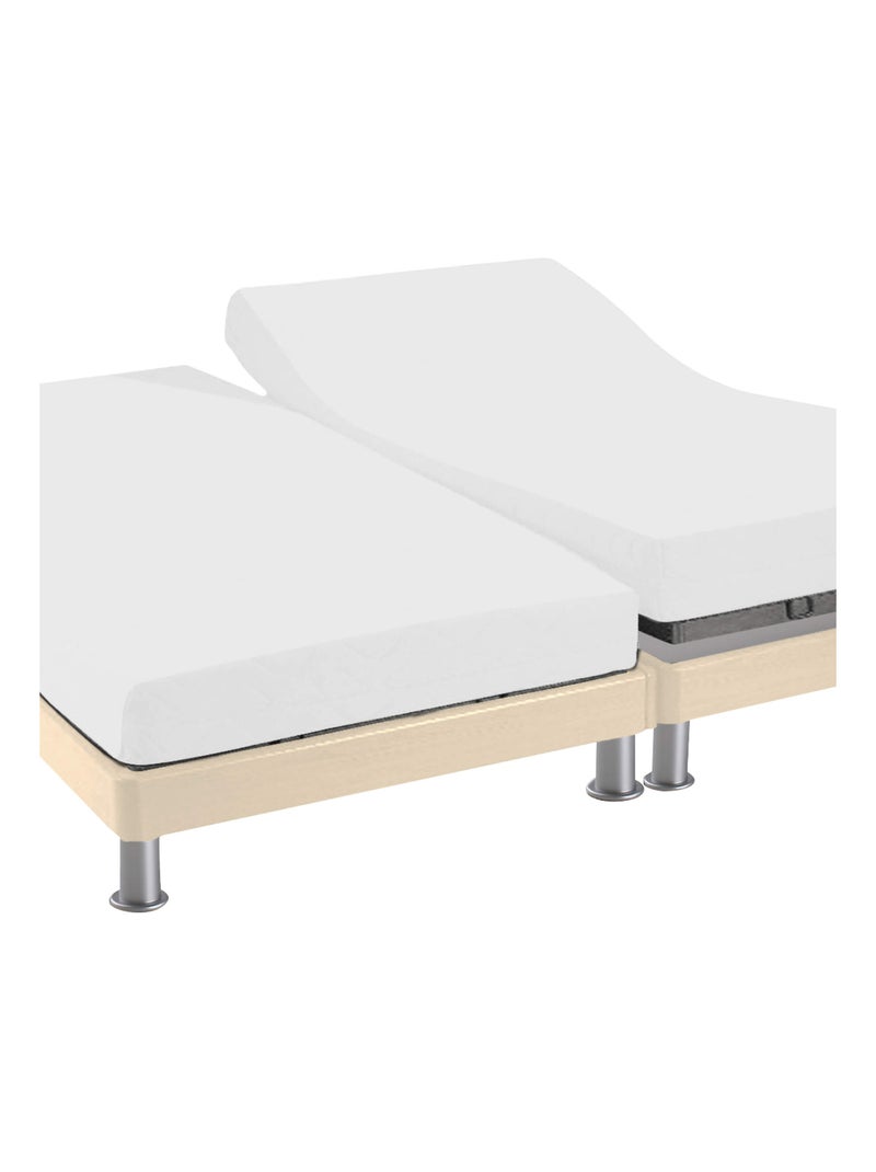 Protège matelas TPR anti-acariens imperméable - Terre de Nuit Blanc - Kiabi