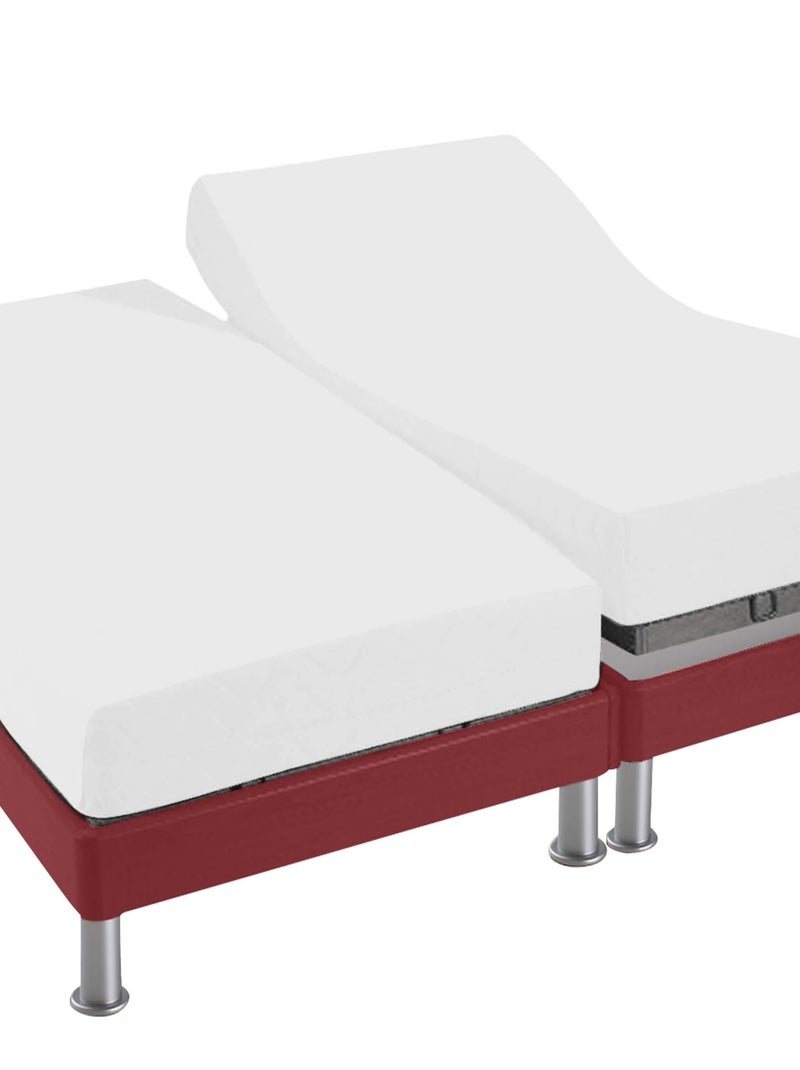 Protège matelas TPR imperméable bonnet 30 - Terre de Nuit Blanc - Kiabi
