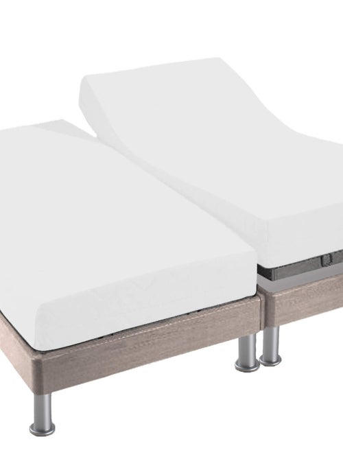 Protège matelas TPR molleton coton bonnet 30 - Terre de Nuit - Kiabi